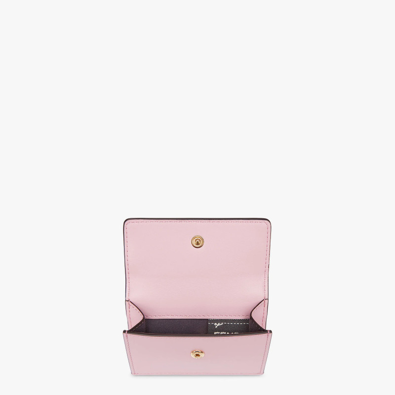 FENDI Pink leather wallet outlook