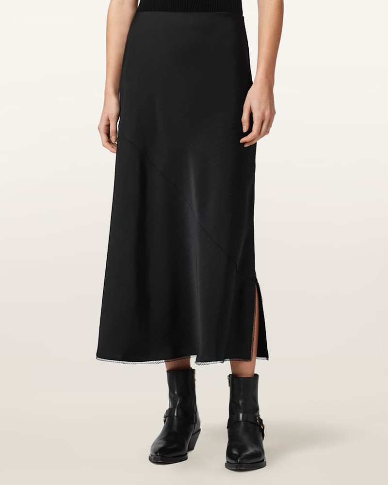 DARYA BIAS CUT MAXI SKIRT 3