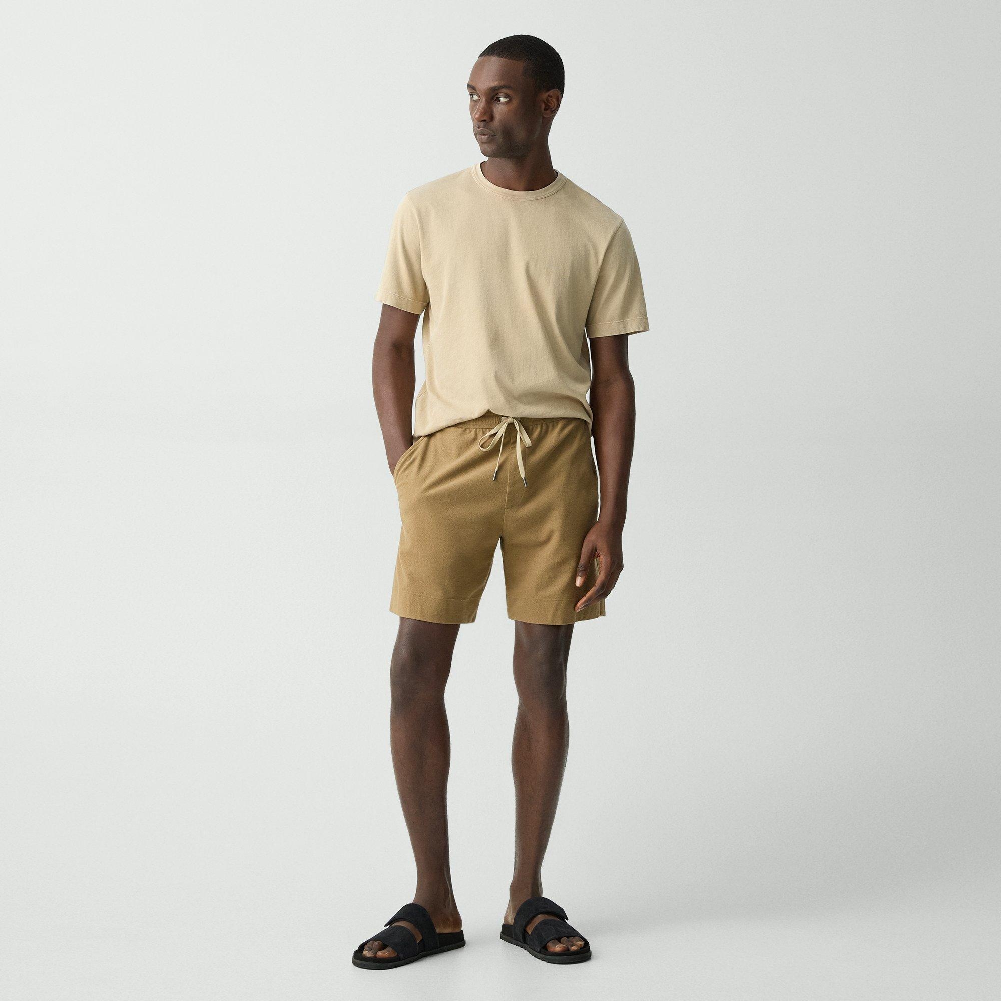 Drawstring Short in Terry Cotton - 2