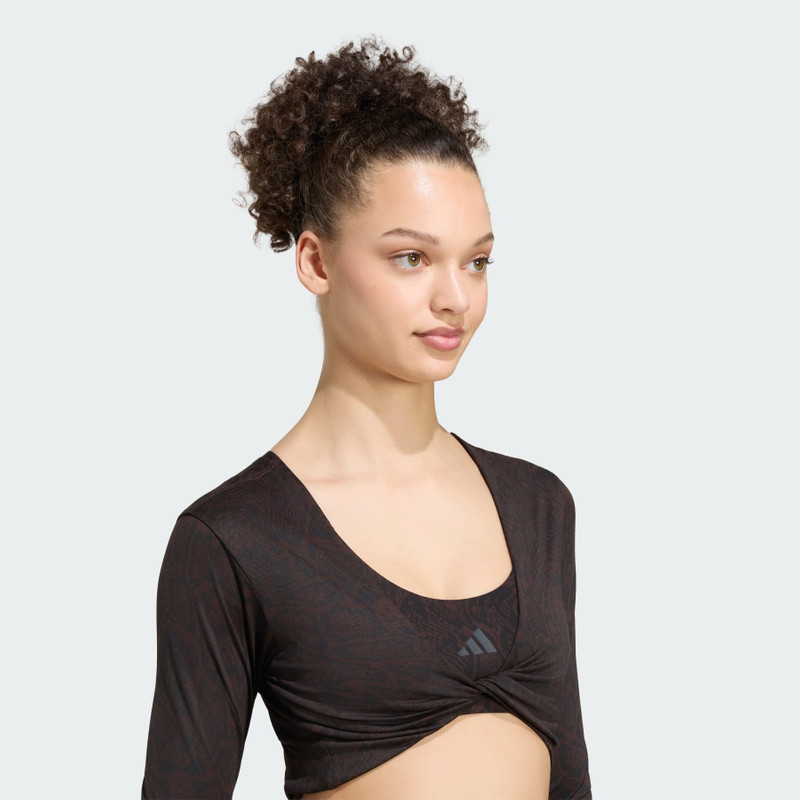 PrimeLift Workout Snake Twist Reversible Long Sleeve T-Shirt 9
