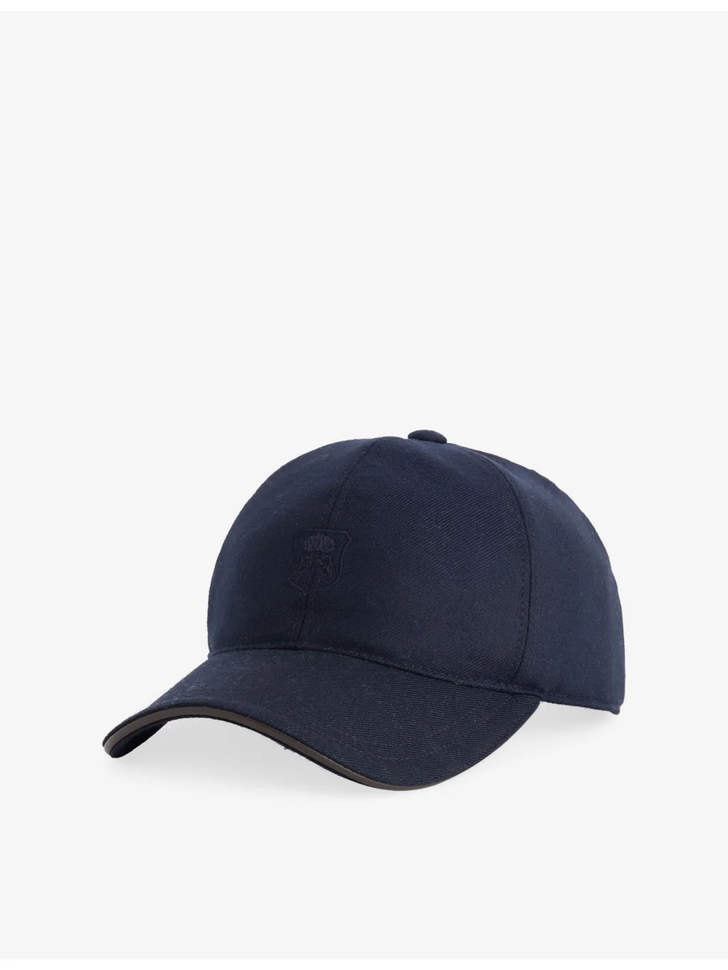 Logo-Embroidered Stretch Wool and Cashmere Baseball Cap - 1