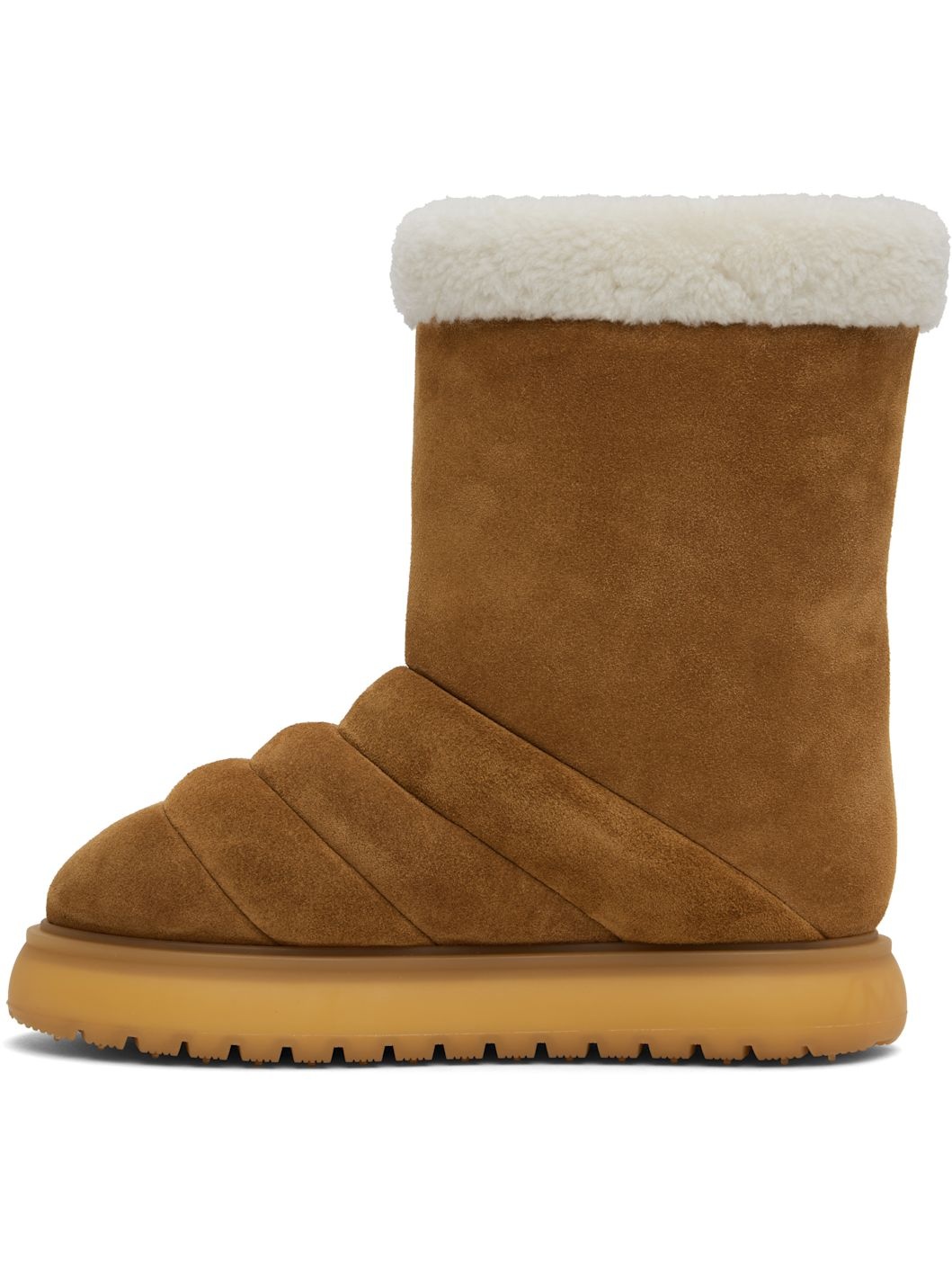 Tan Gaia Pocket Mid Snow Boots - 3