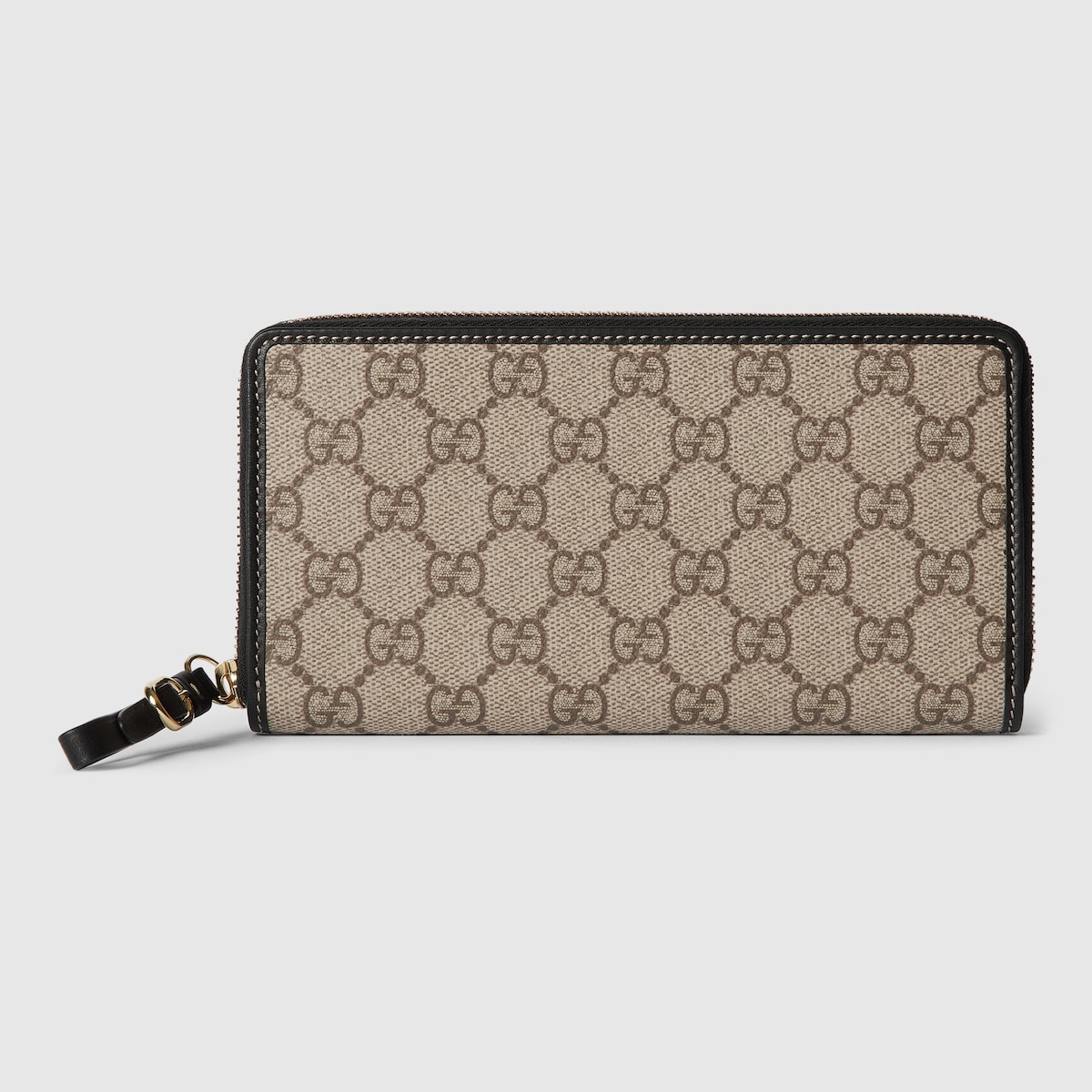 VIP【送料関税込】GUCCI GG EMBLEM ZIPPED WALLET GG Emblem zip around wallet in black fabric | GUCCI® CA