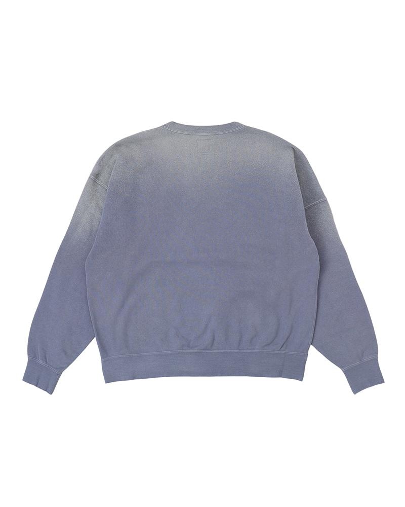 visvim COURT SWEAT L/ S CRASH （Blue） - ブランド別