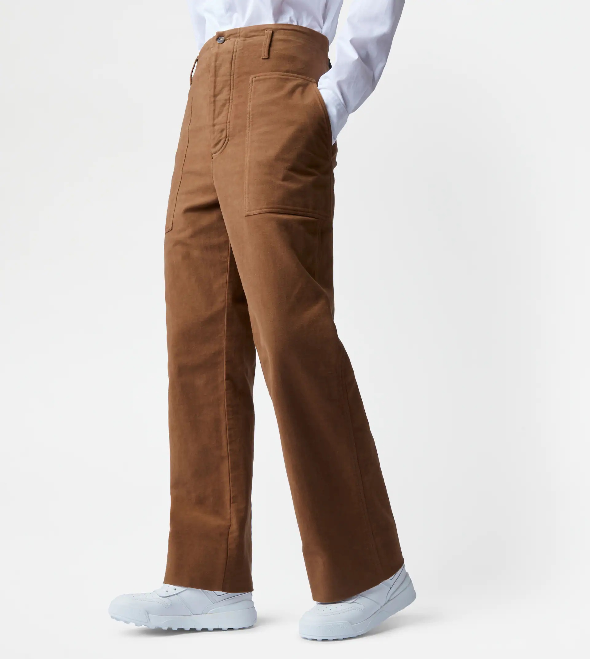 TROUSERS - BROWN - 7