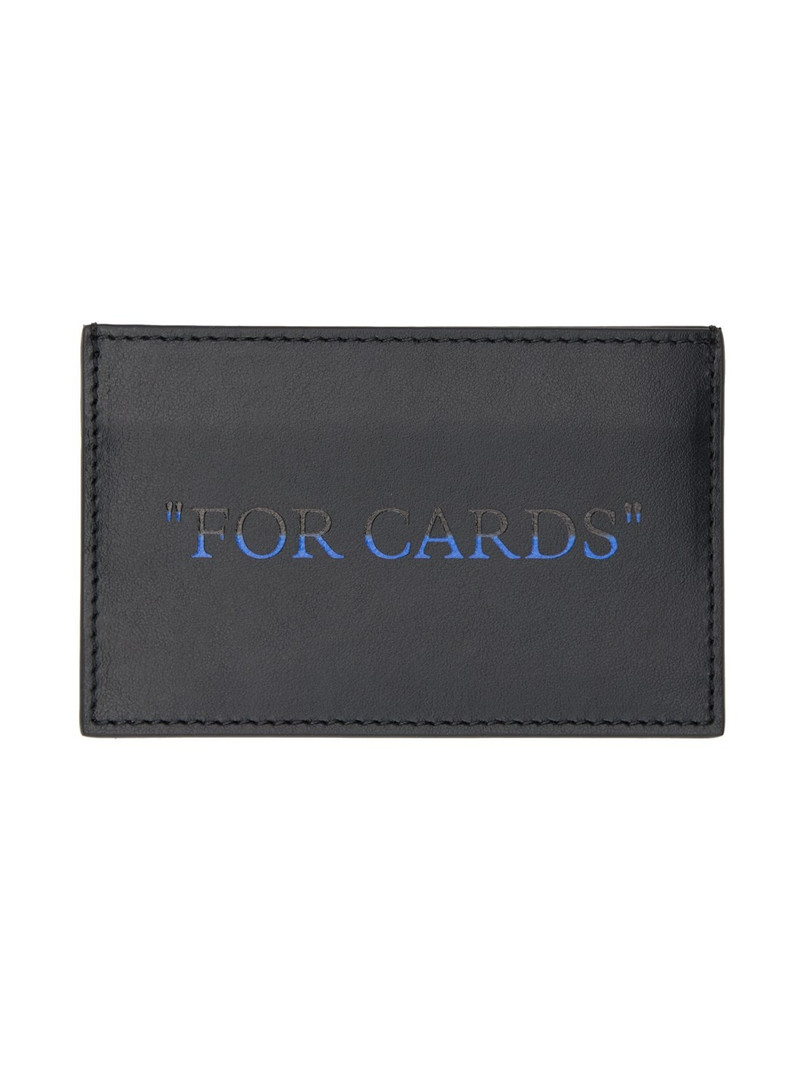 Black Quote Bookish Card Holder 1