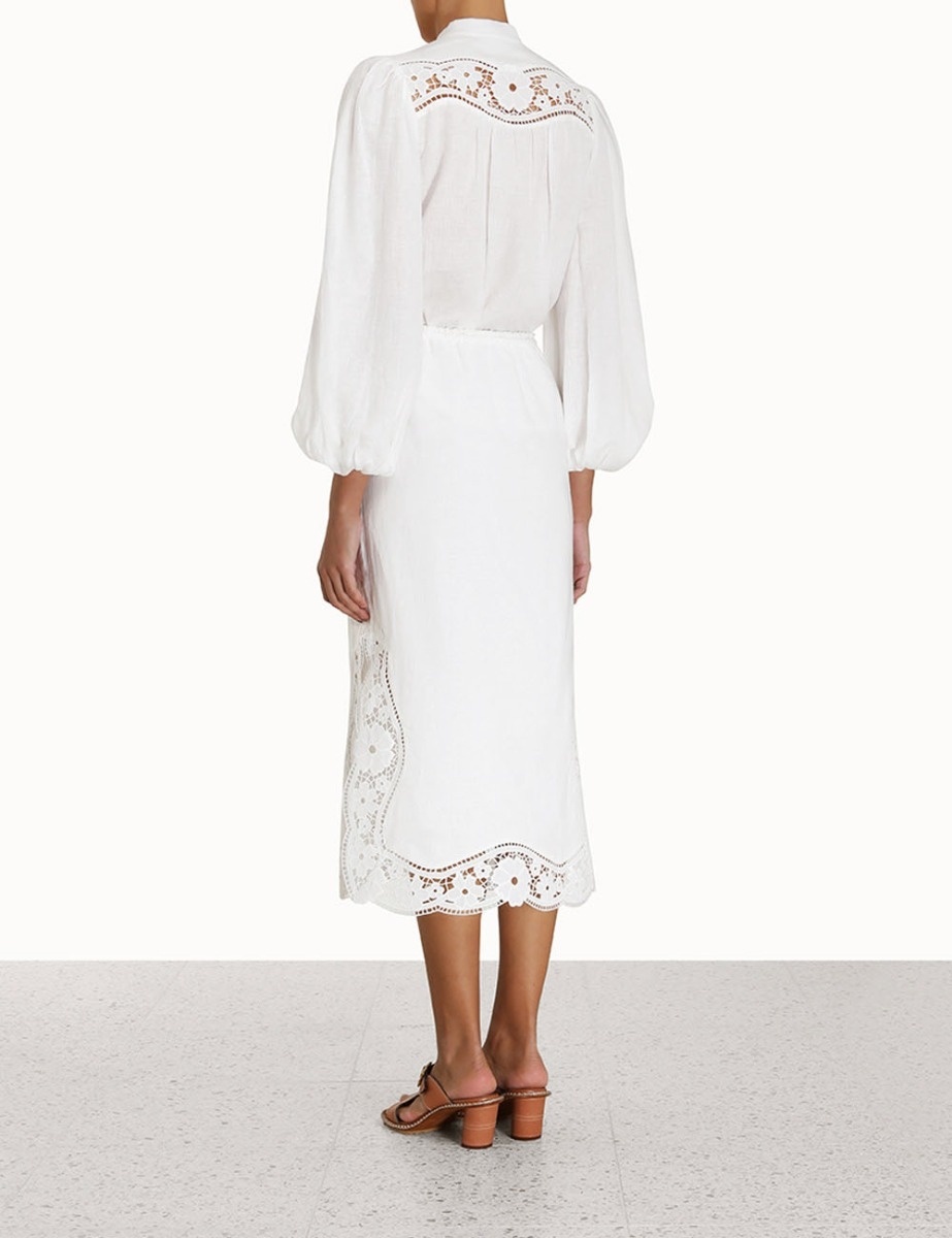 HALCYON BRODERIE SKIRT - 4