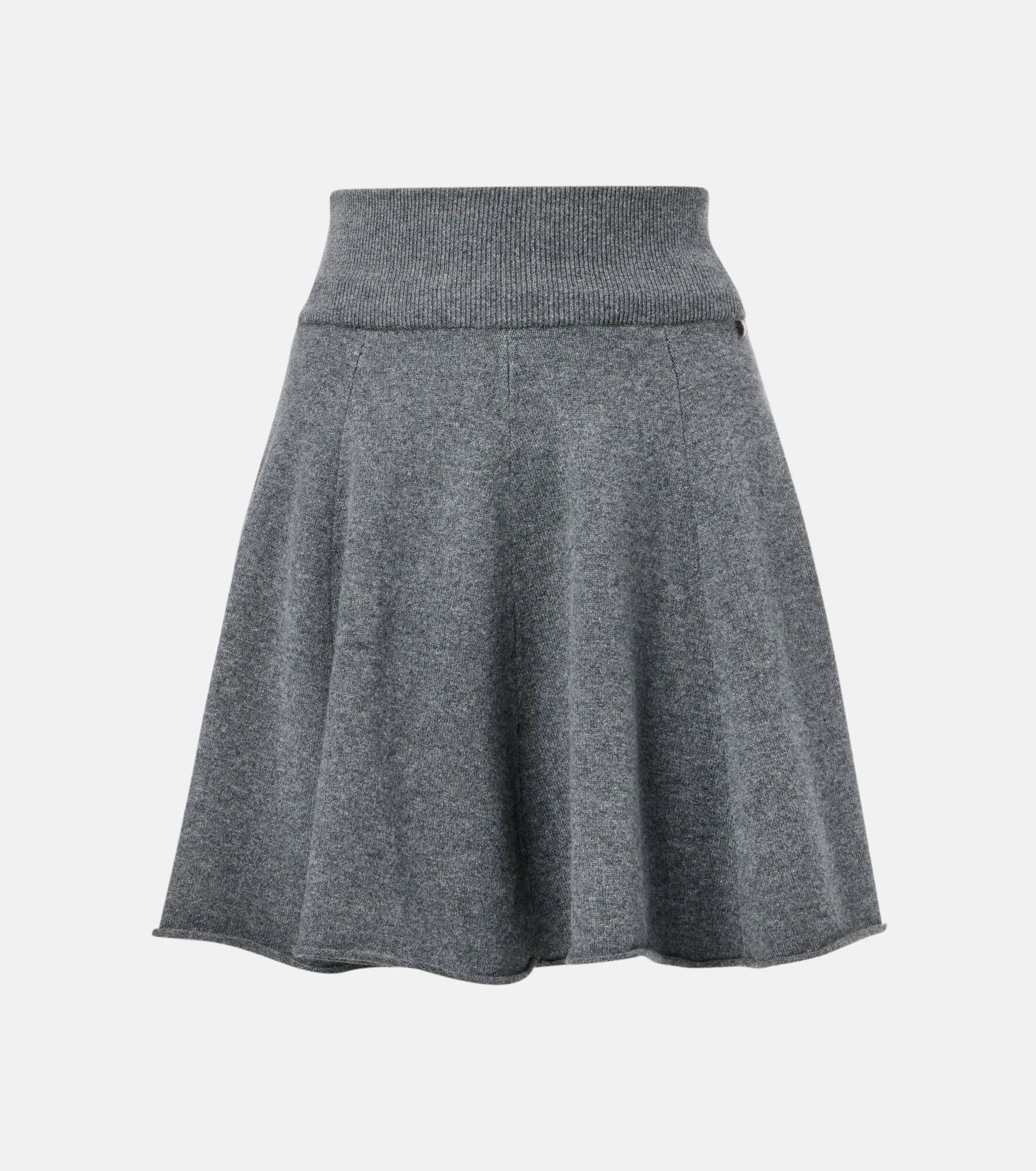 N°379 Girl cashmere-blend miniskirt - 1
