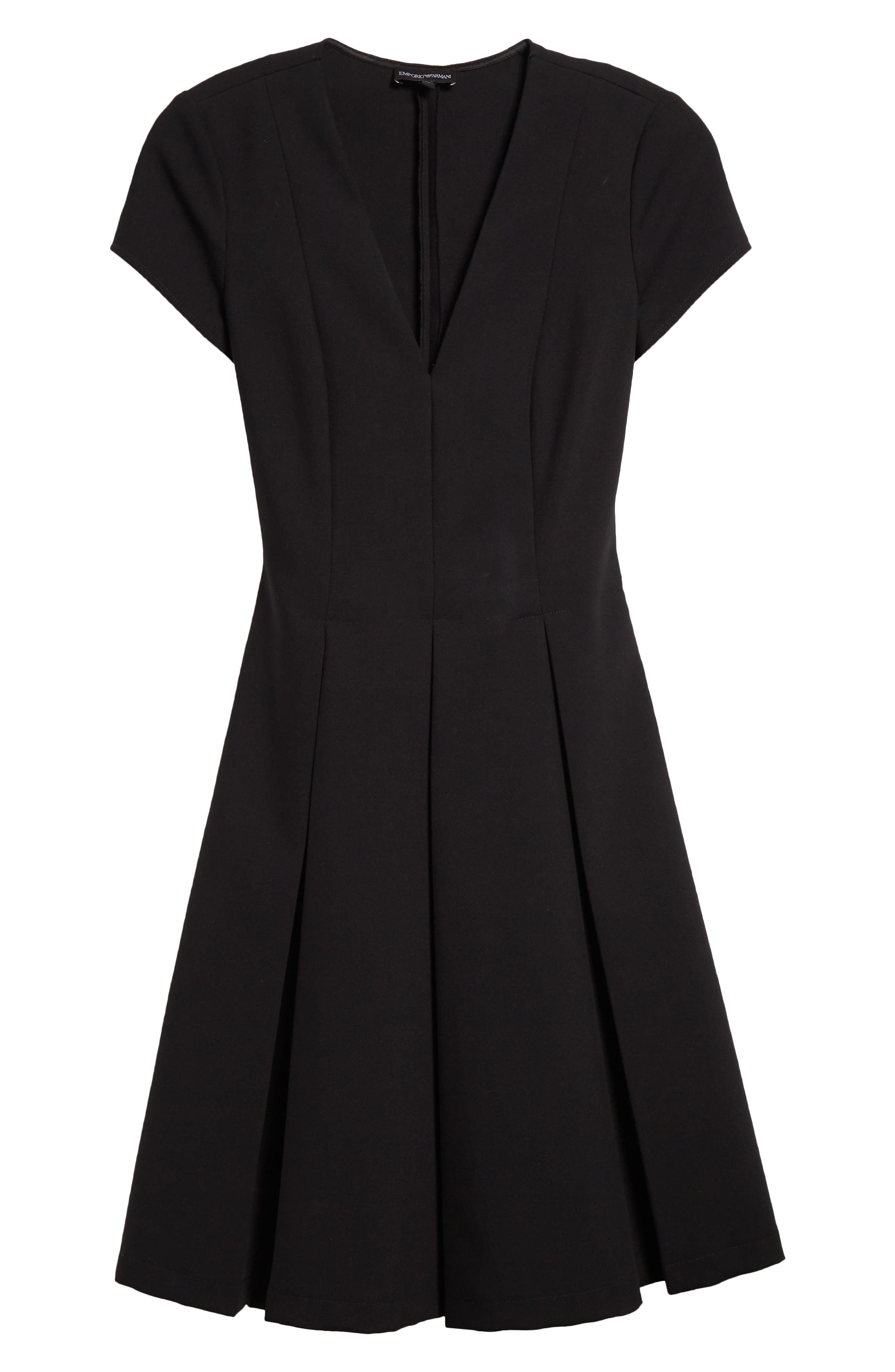 Emma Pleated Short Sleeve Dress - 5