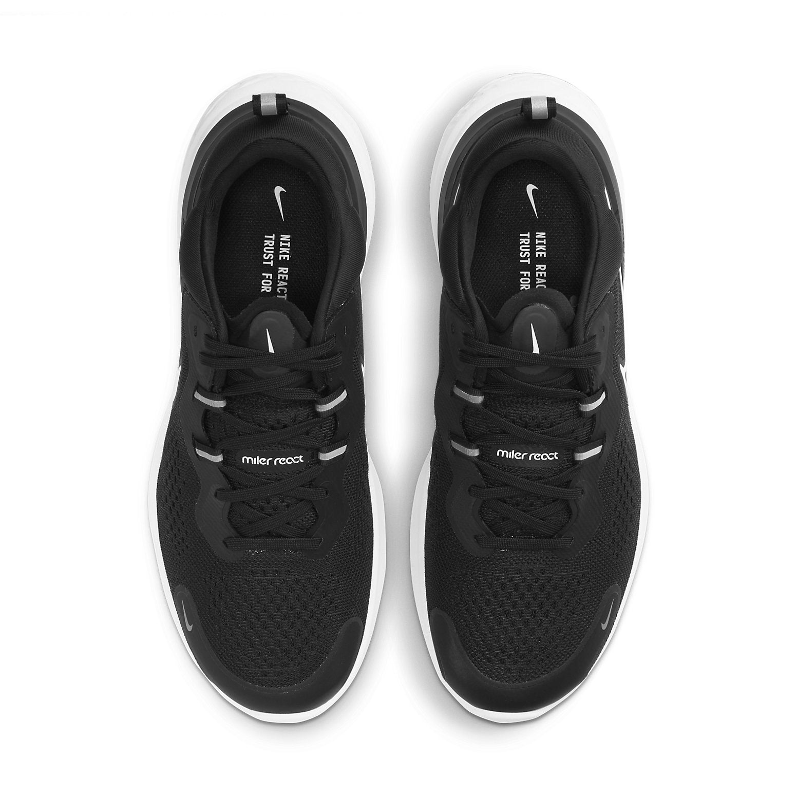 Nike React Miler 2 'Black White' CW7121-001 - 4