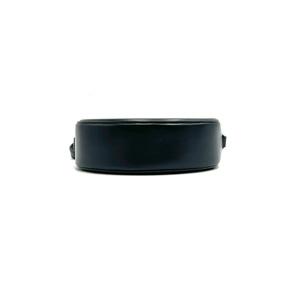 Celine Black Quilt Triomphe Oval Bag Large - 6