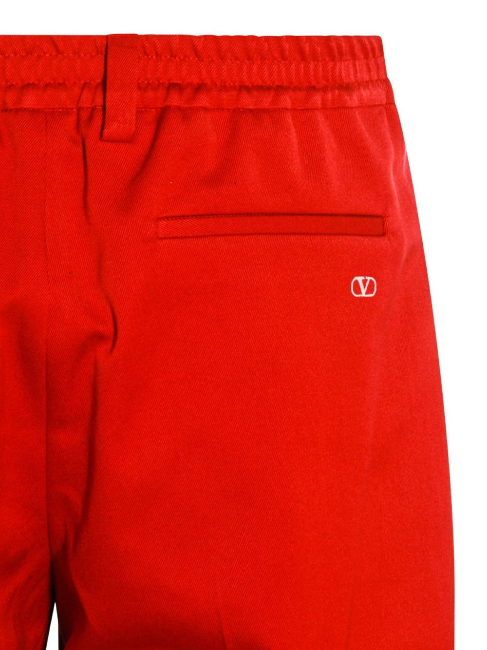 pleated-cuffed trousers - 4