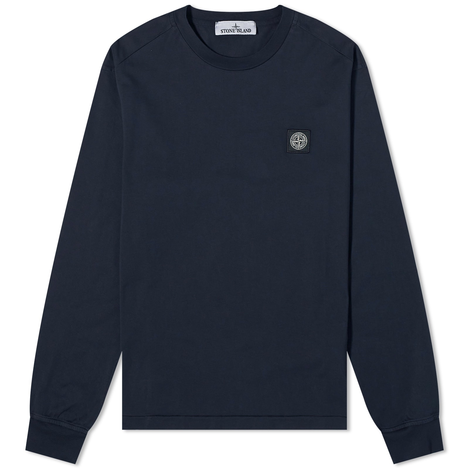 Stone Island Long Sleeve Patch T-Shirt - 1