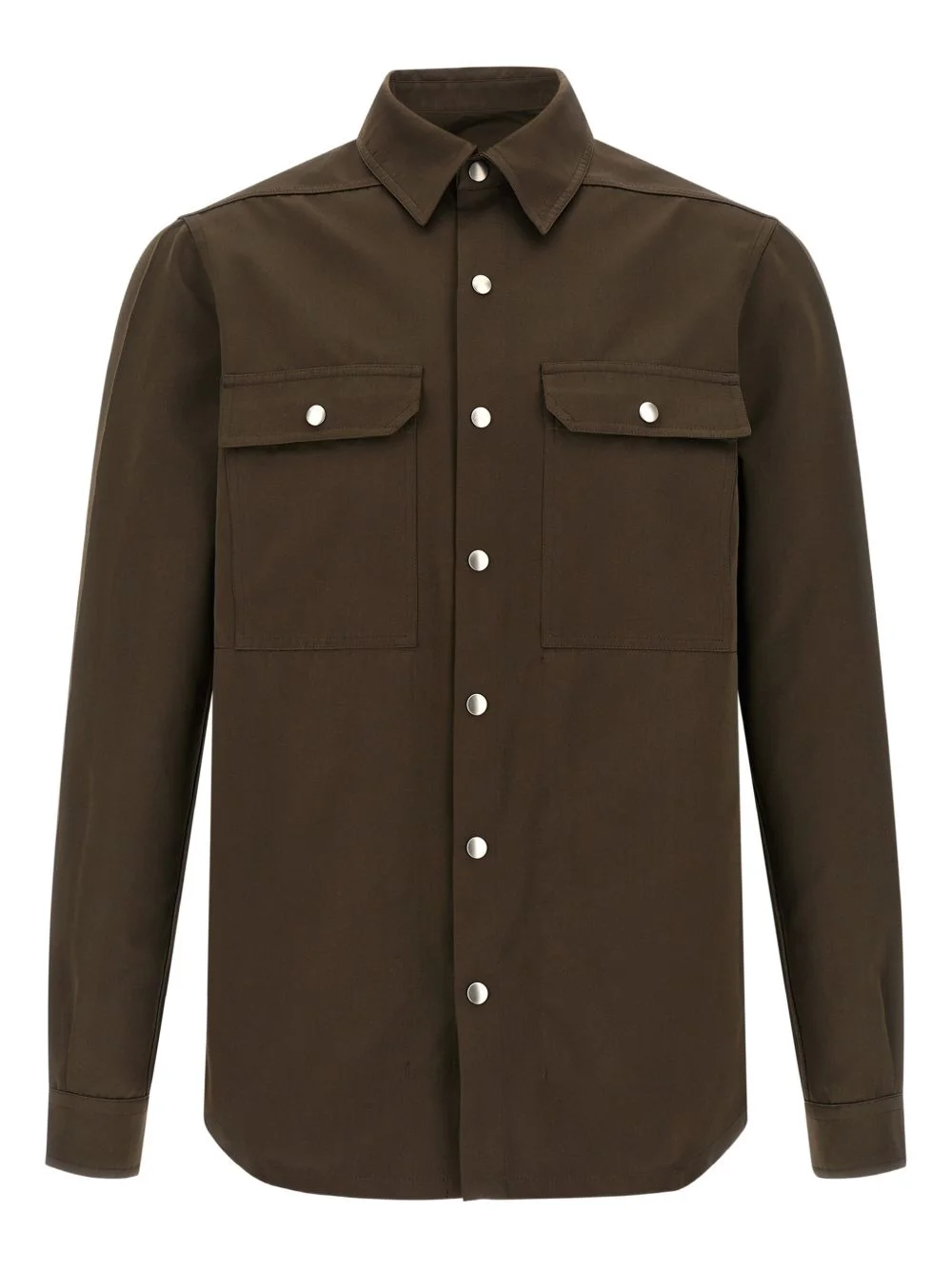 Outershirt snap button pockets shirt - 1
