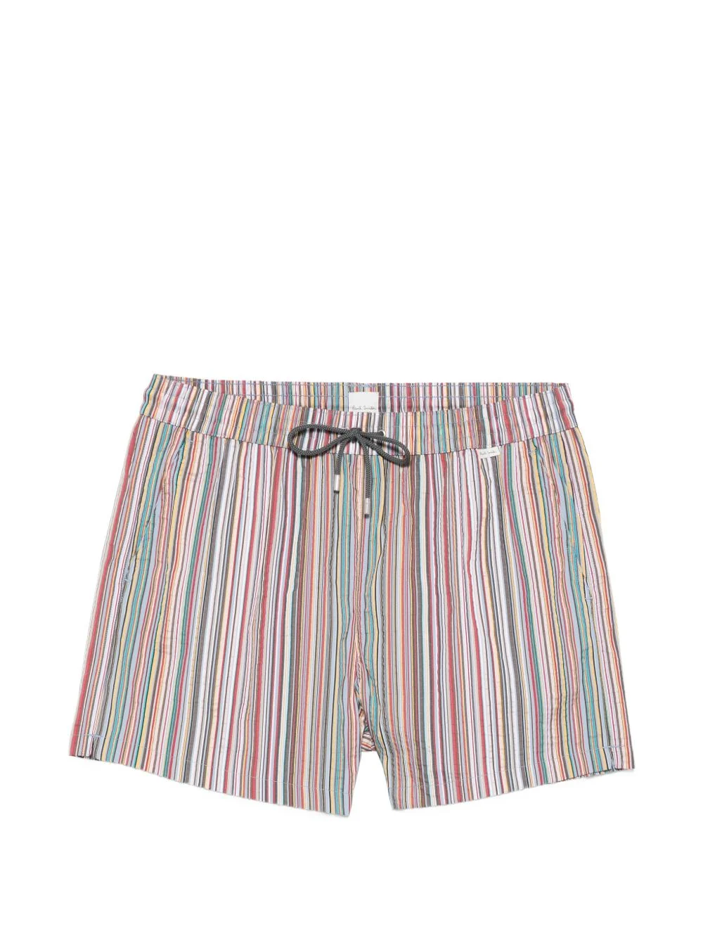 striped swim shorts - 1