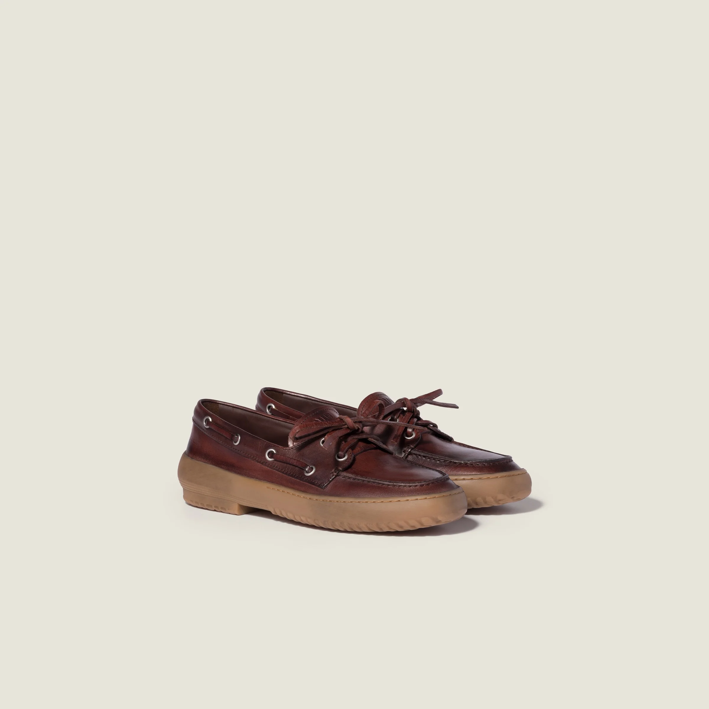Leather Deck shoes - 1