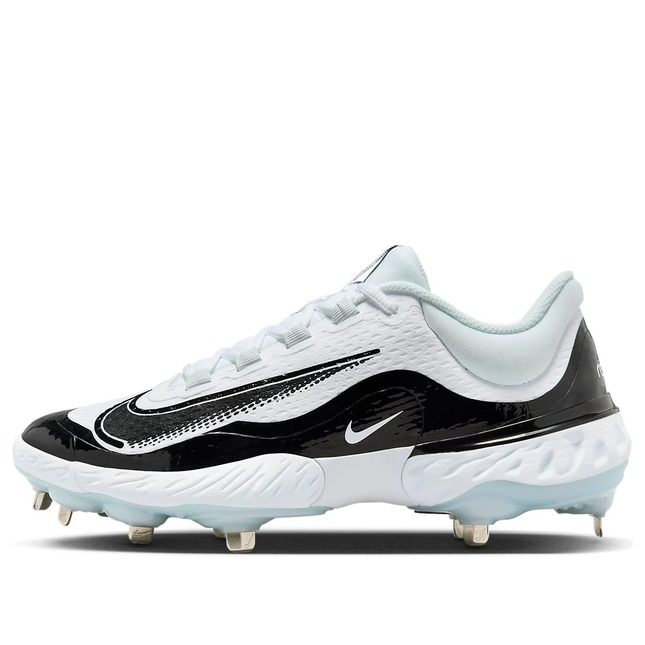 Nike Alpha Huarache Elite 4 Low 'White Black Blue Tint' FD2745-101 - 1