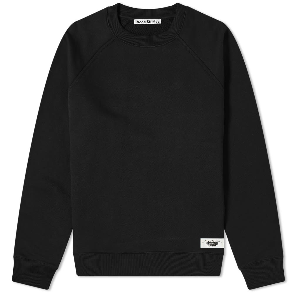 Acne Studios Finick Inverse Label Crew Sweat - 1