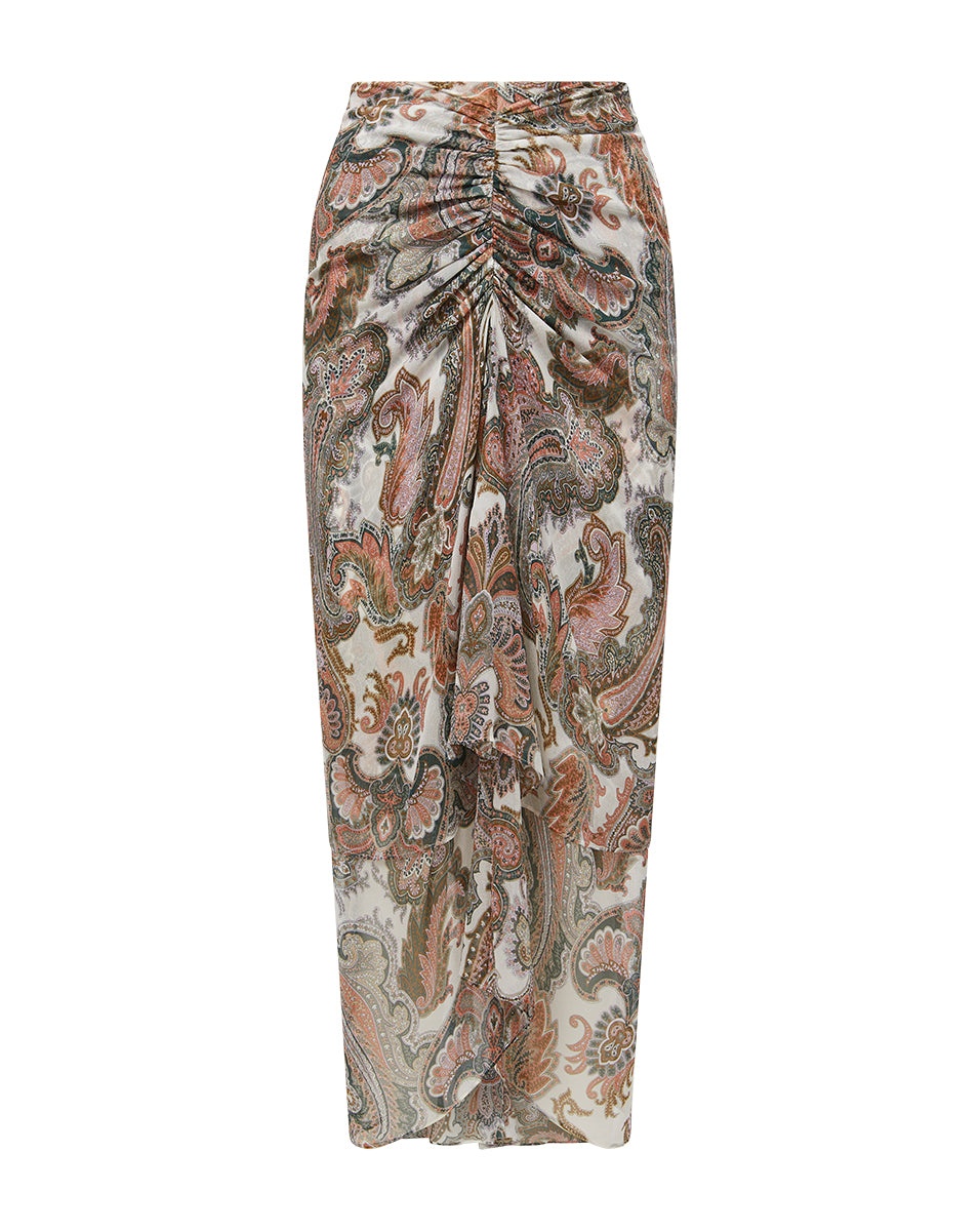 SIRA SILK SKIRT - 1