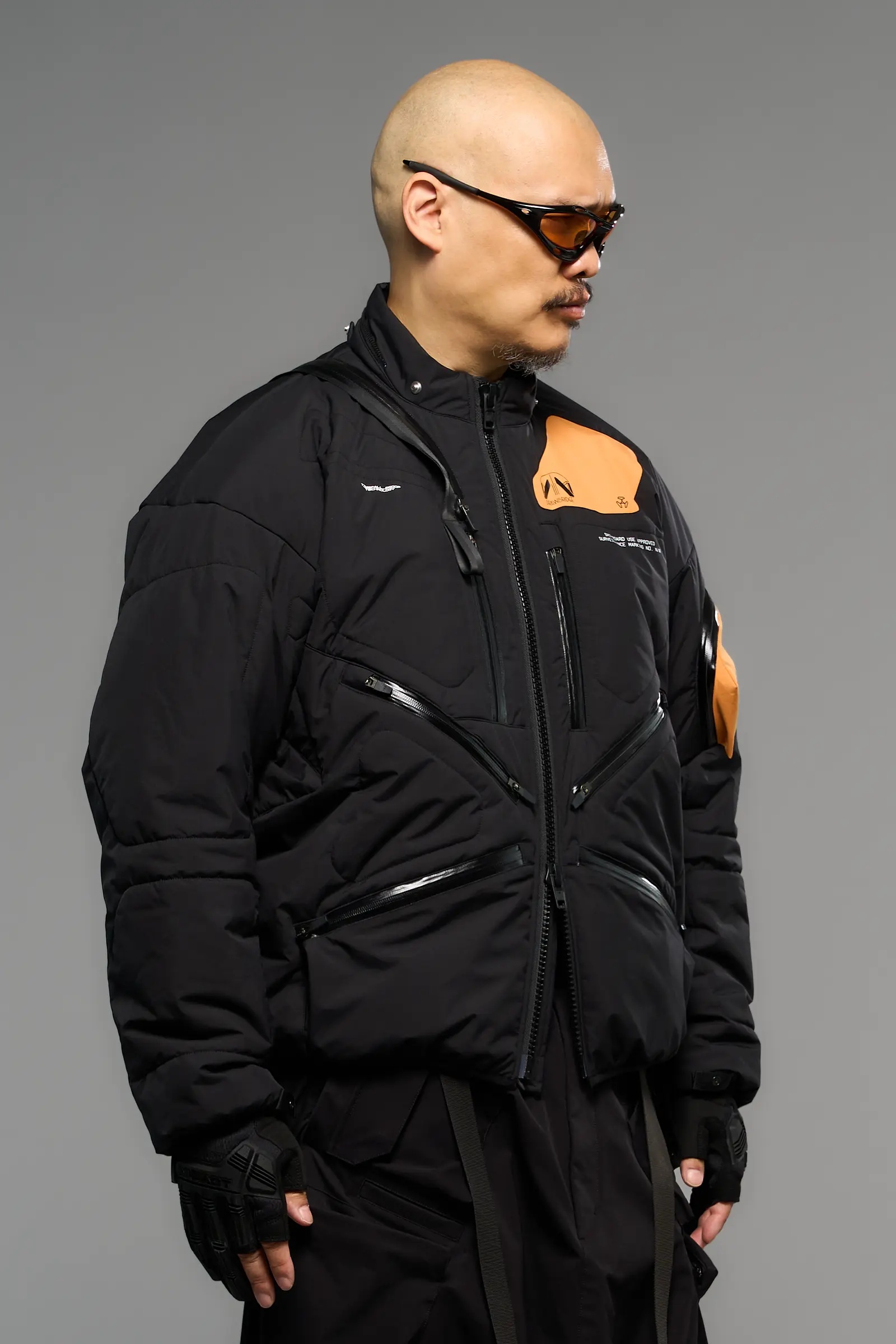 J91-WSDB Windstopper® PrimaLoft® Modular Jacket BLACK - 10