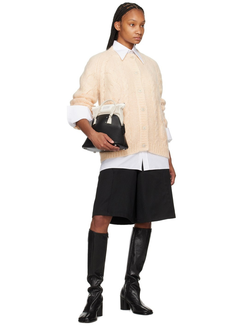 Maison Margiela Orange Raglan Cardigan outlook