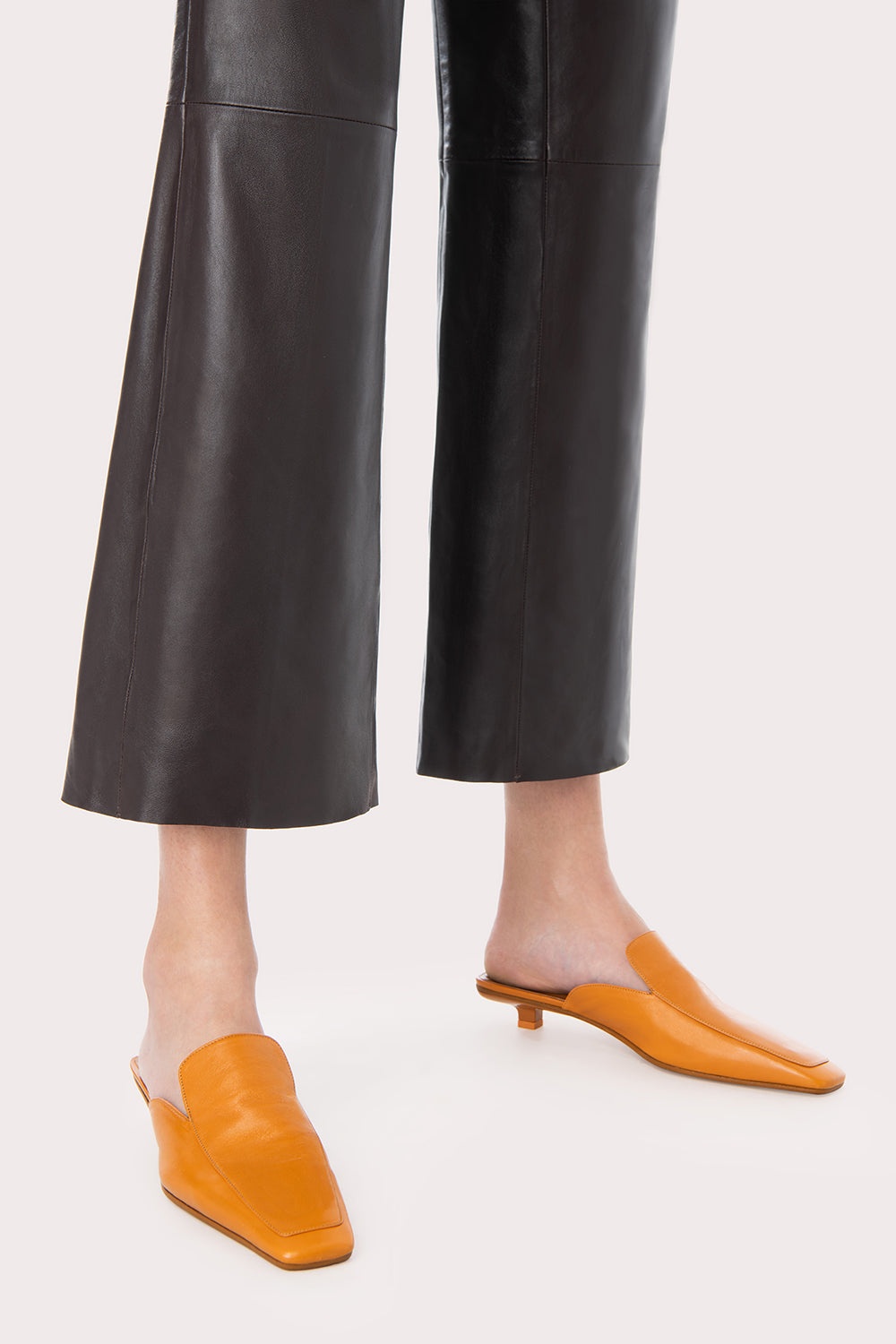 Ingrid Caramel Gloss Leather - 3