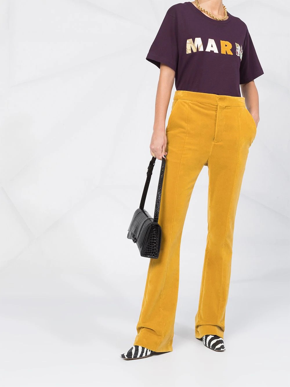 straight-leg trousers - 2