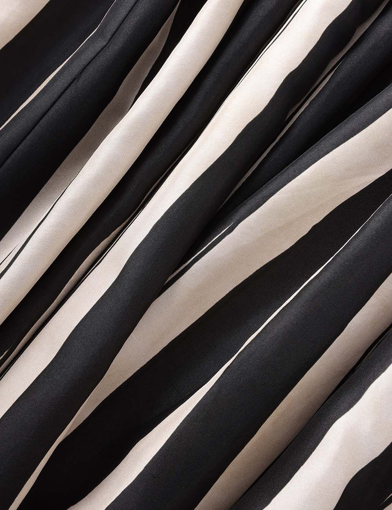 REBELLION PAINT STRIPE GOWN 6