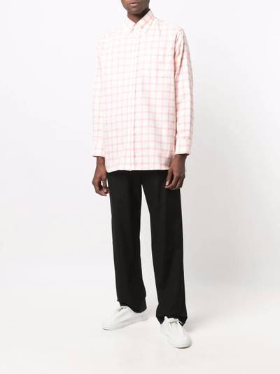 Mackintosh Roma check-print shirt outlook