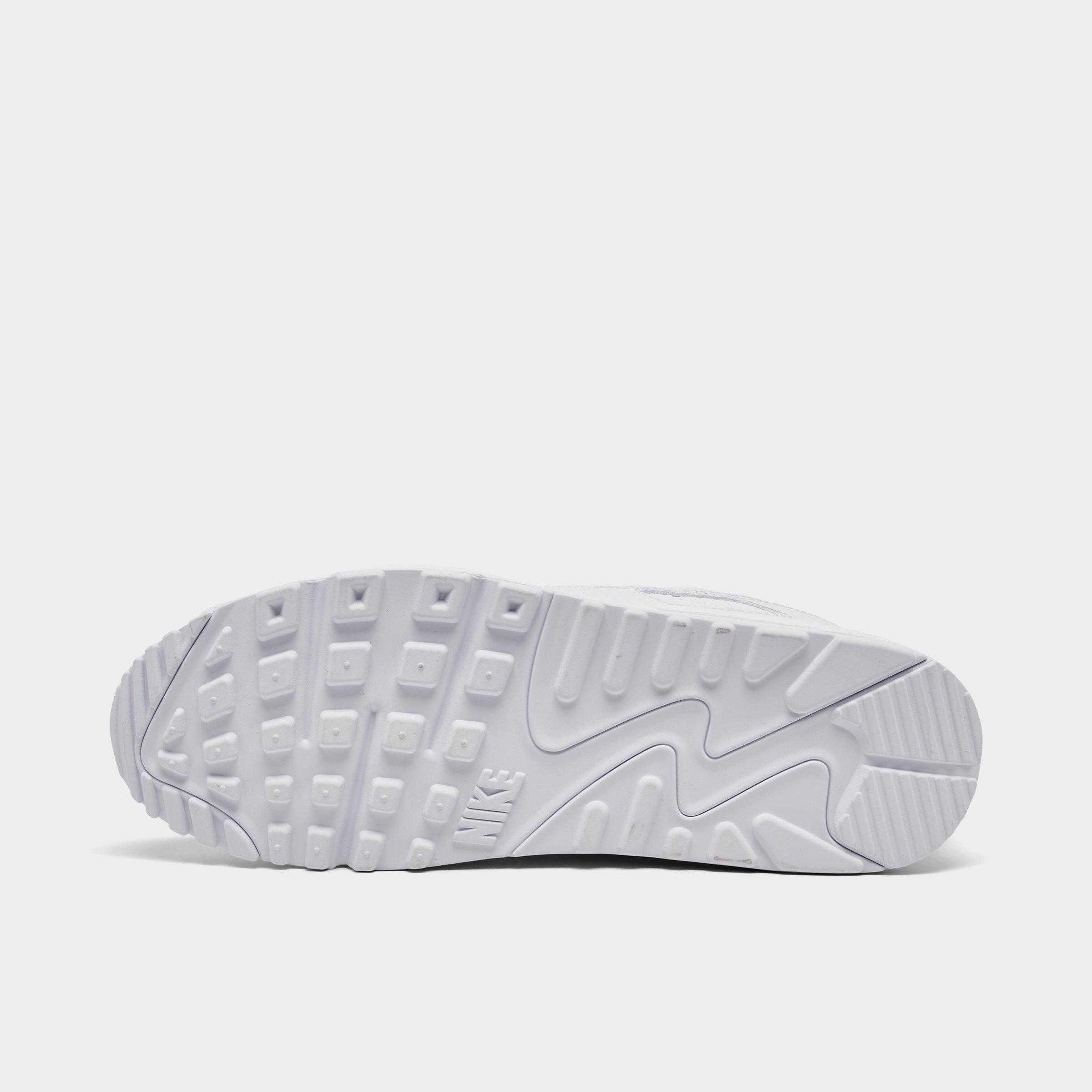 MEN'S NIKE AIR MAX 90 LEATHER CASUAL SHOES - 6