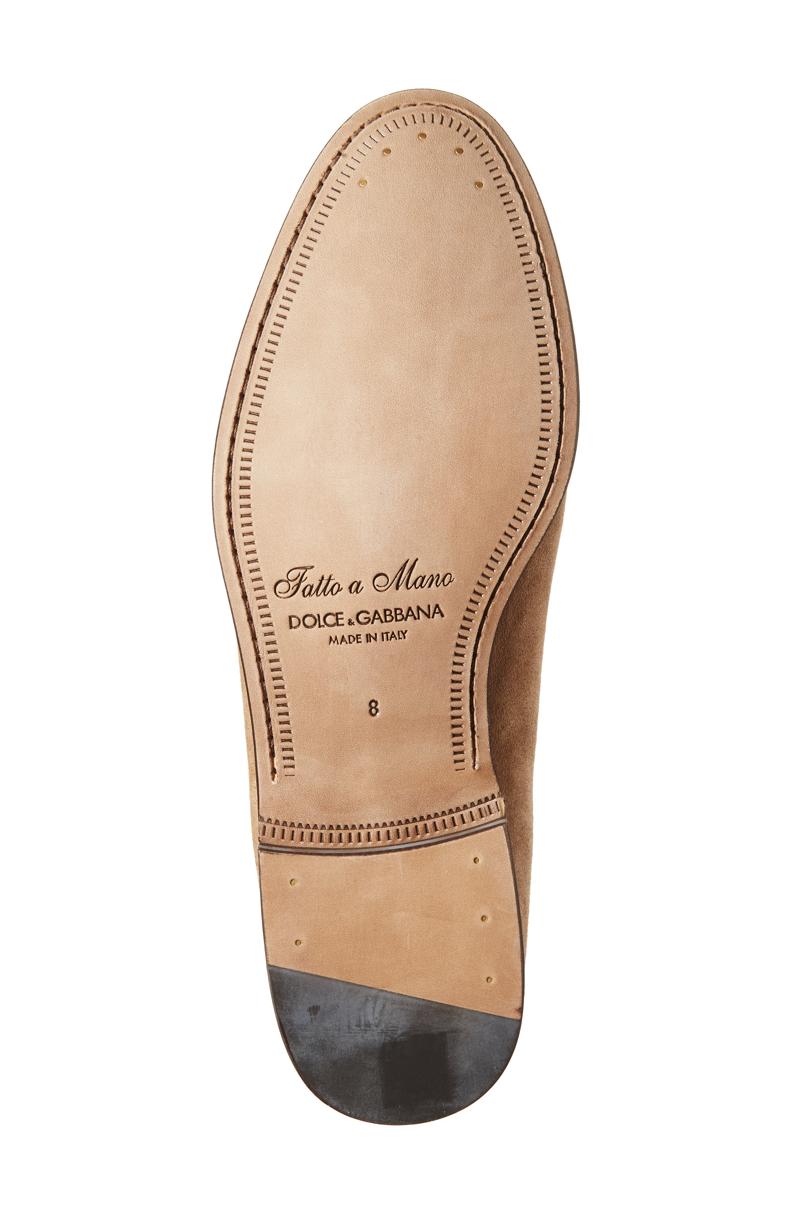 Dolce&Gabbana Apron Toe Venetian Loafer in 80024 Nocciola at Nordstrom - 6