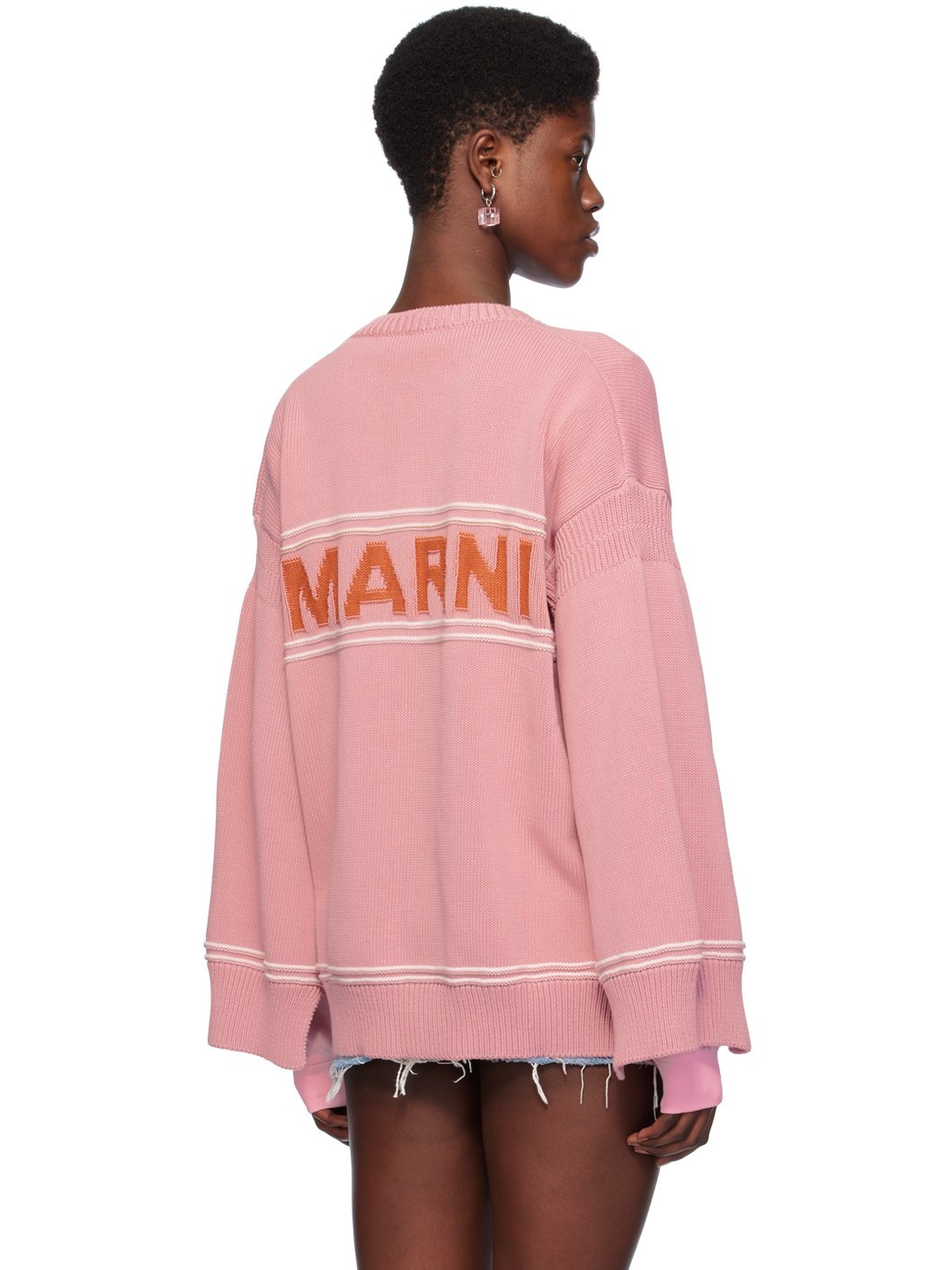 Pink Printed Long Sleeve T-Shirt - 3