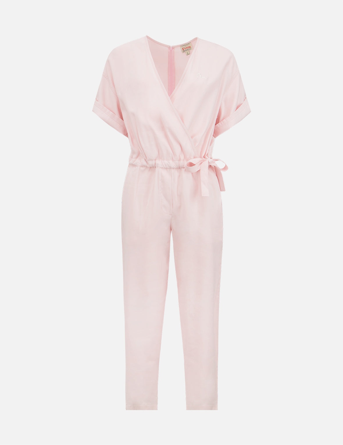 Seagull Embroidery Wrapped Jumpsuit - 1