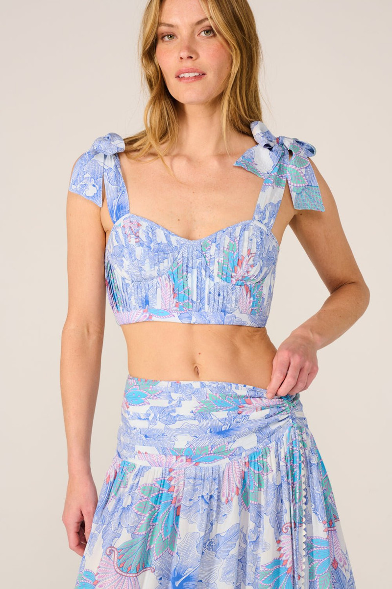 Top Carla - Blue Padang 1