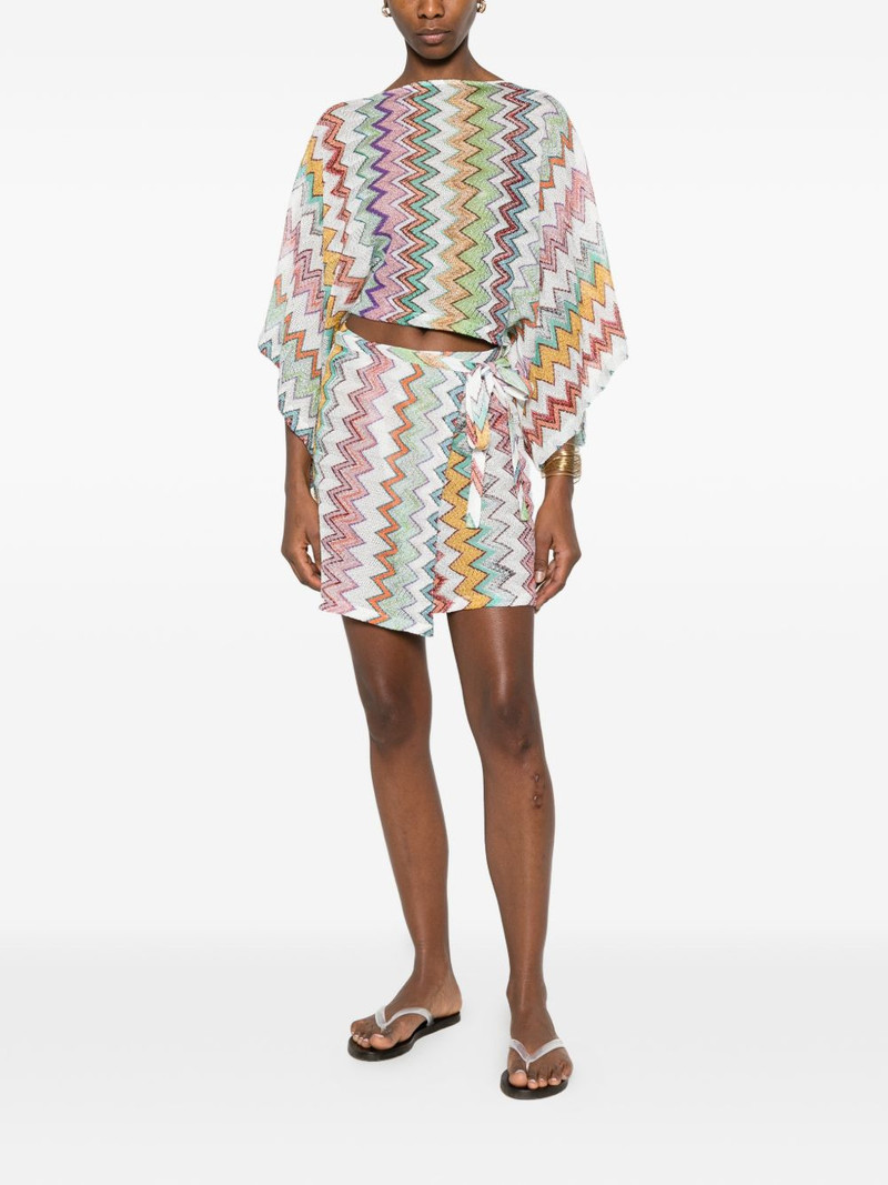 Missoni zigzag-pattern mini skirt outlook