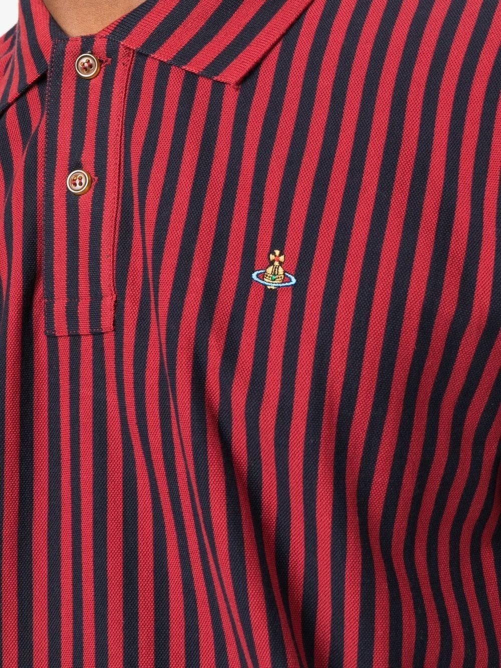 striped Orb polo shirt - 5