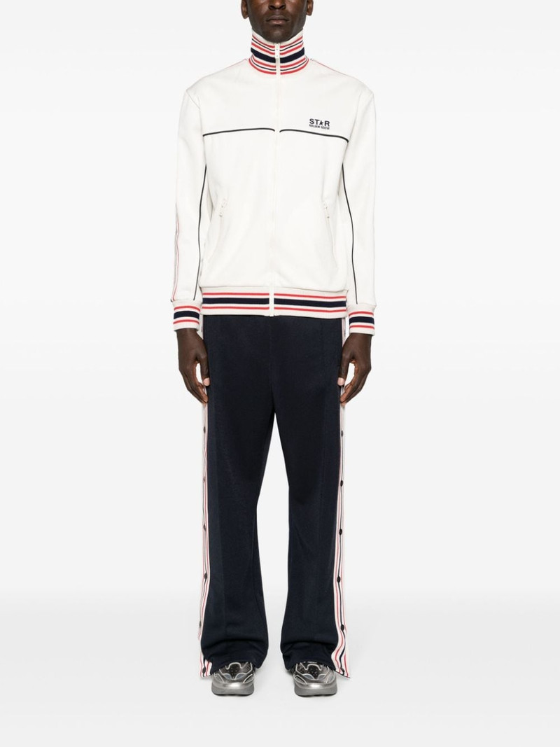 Golden Goose wide-leg jersey trousers outlook