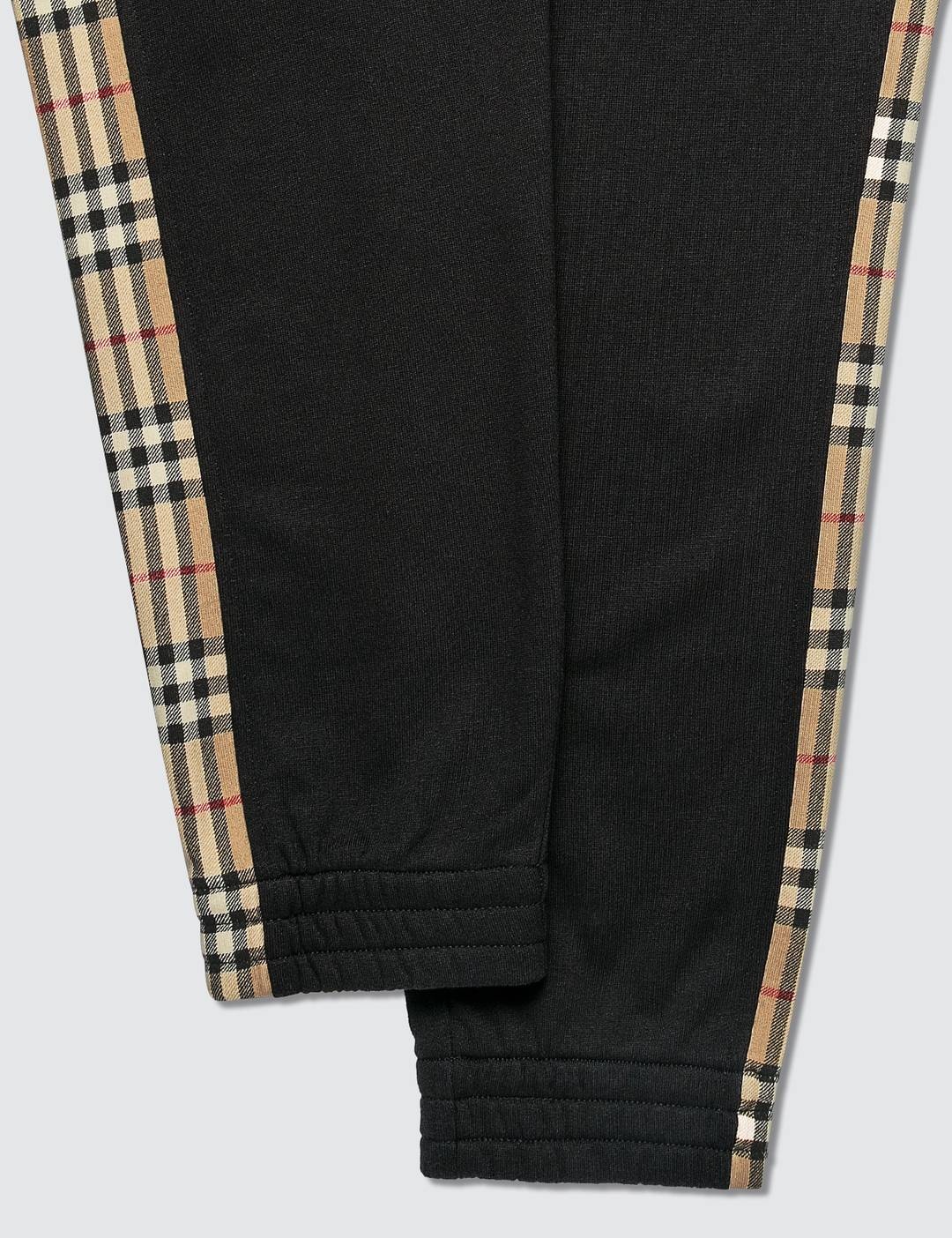 Vintage Check Panel Cotton Trackpants - 7