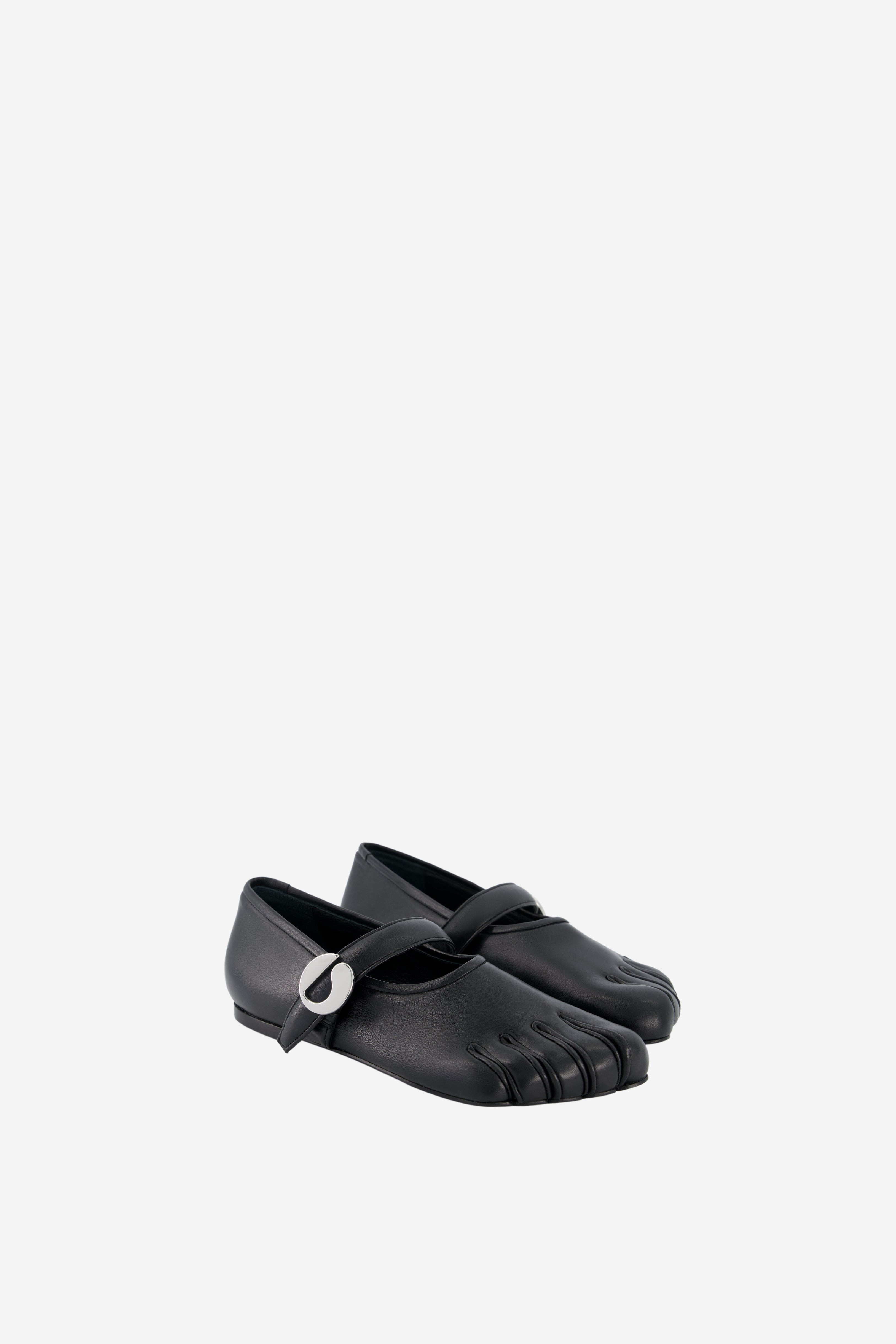 Five-Toe Ballerina Belt Flat - 3