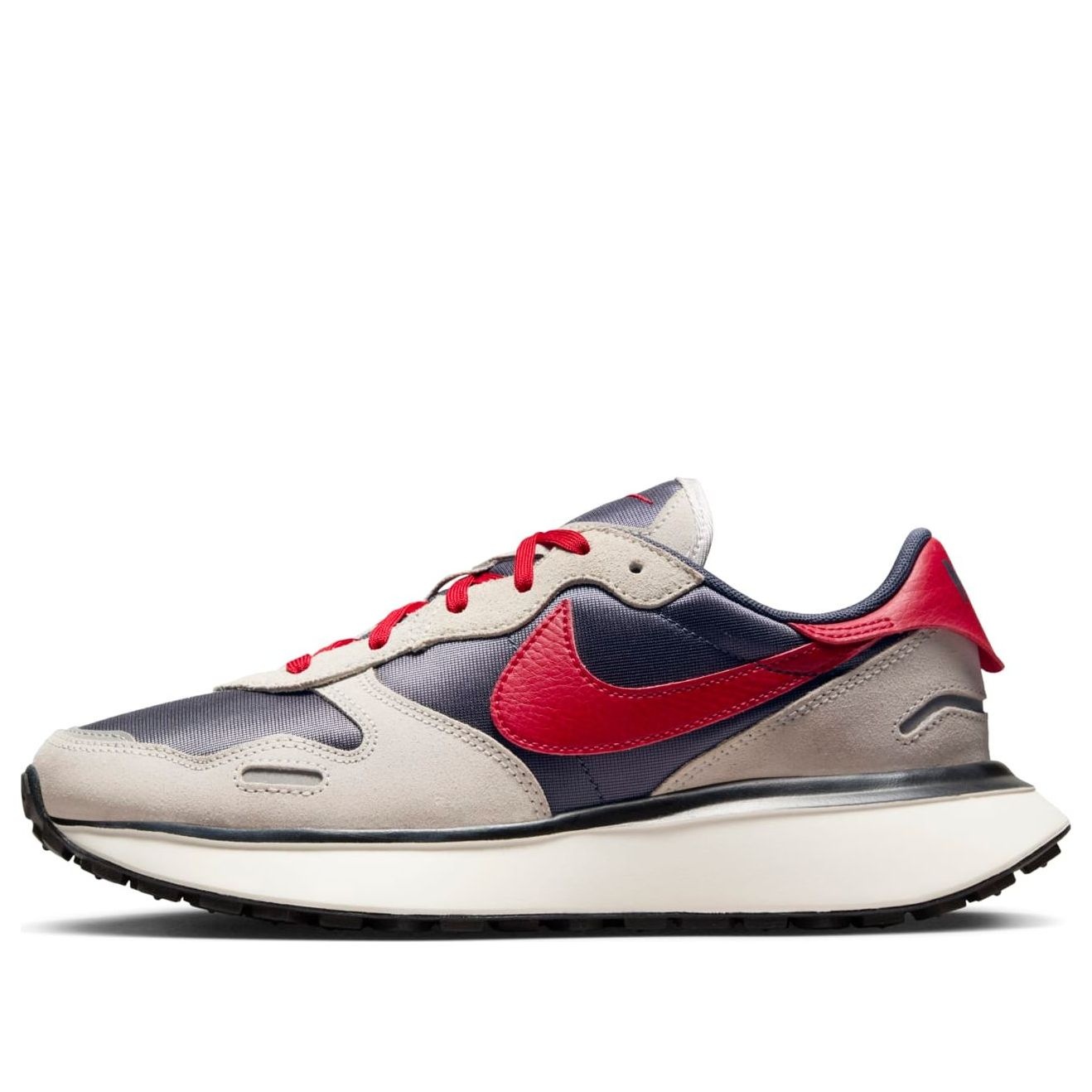 (WMNS) Nike Phoenix Waffle 'Thunder Blue Grey Red' FD2196-400 - 1