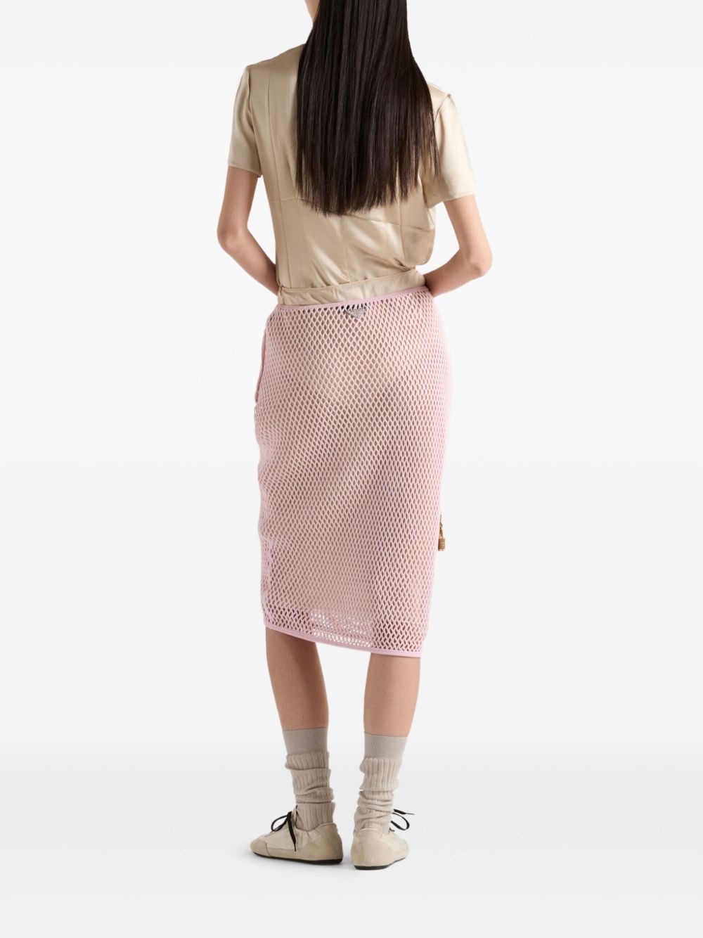 Satin crepe top - 3