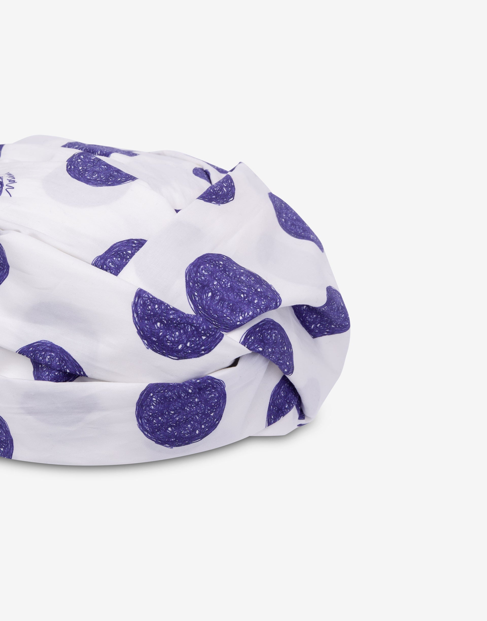 COTTON BIRO POLKA DOTS TURBAN - 2