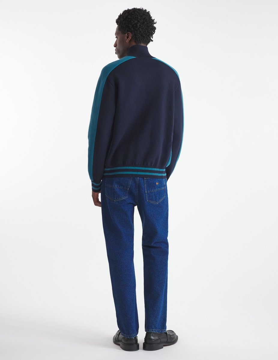 FLASH FOX ZIPPED CARDIGAN - 5