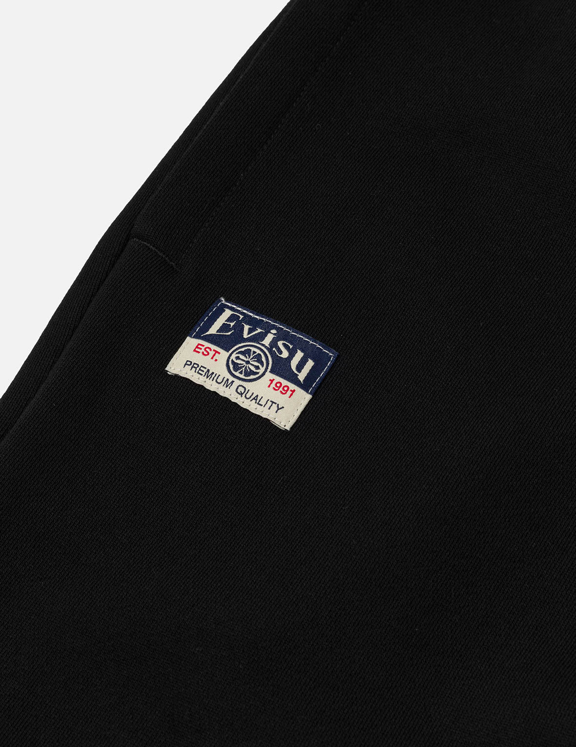 Seagull Embroidery EVISU Brocade Appliqué Straight Fit Sweatpants - 10