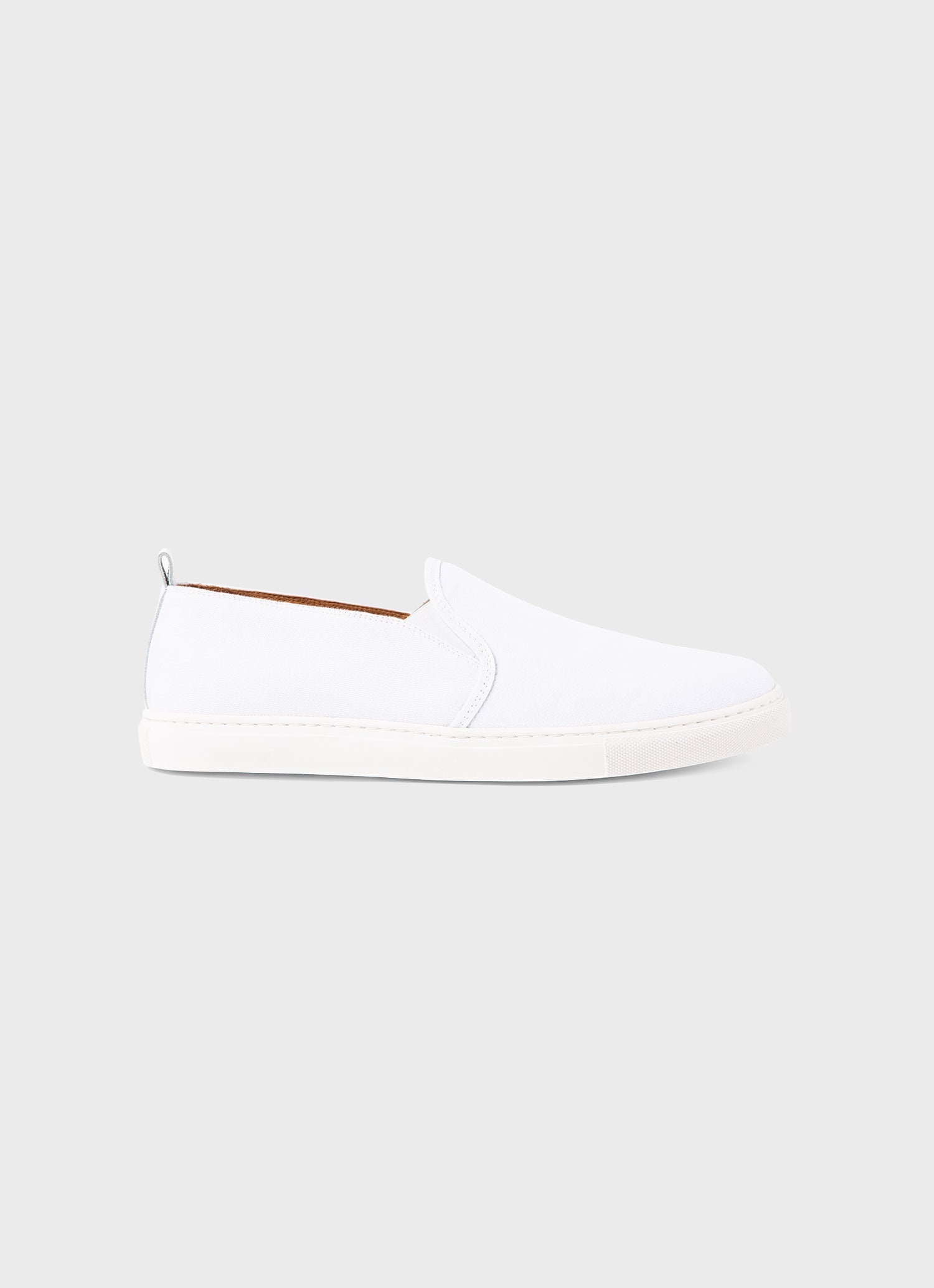 Canvas Slip On Trainer - 1