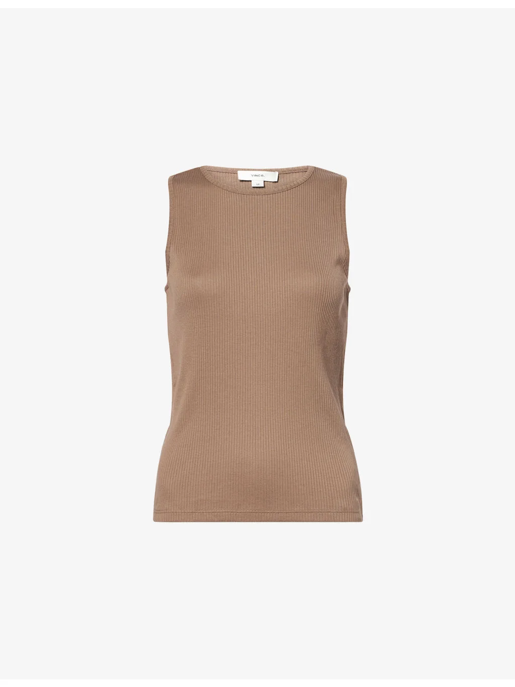 Ribbed Pima Shell Cotton Top - 1