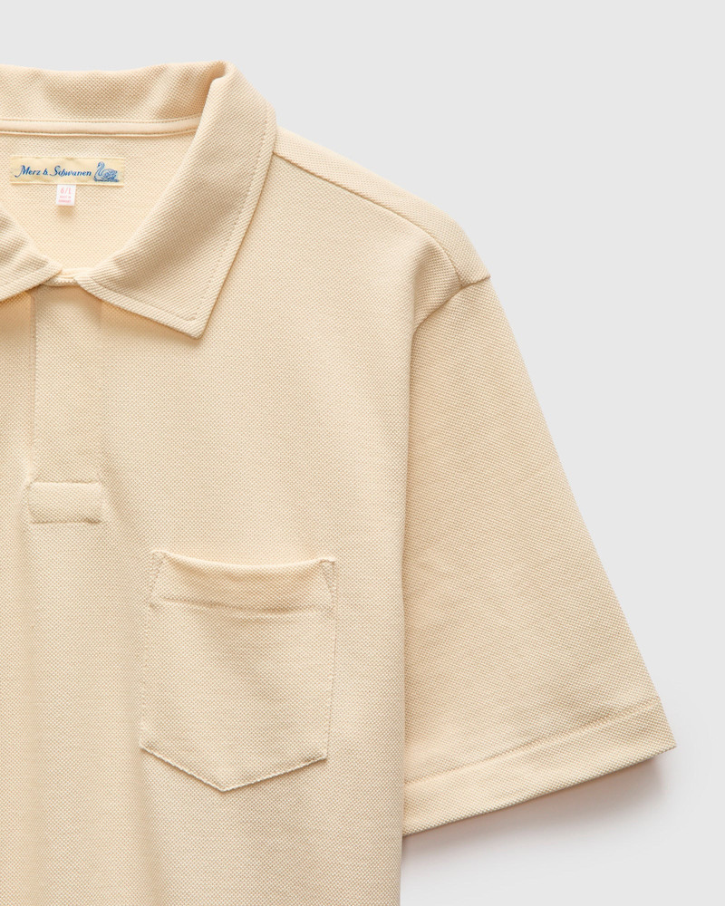 2PKPL "Good Originals" Loopwheel Polo Shirt in Nature 5