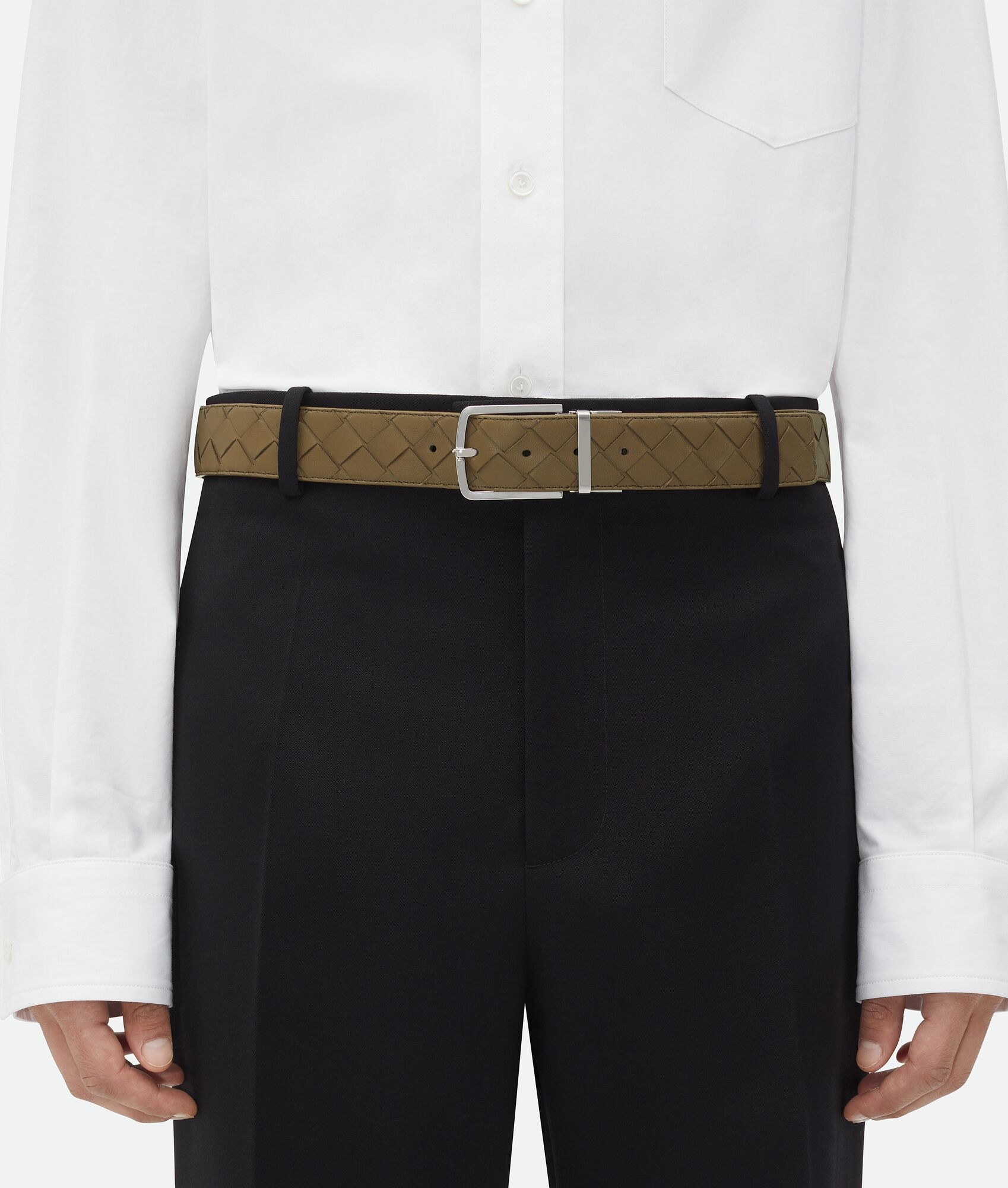 Intrecciato Reversible Belt - 2