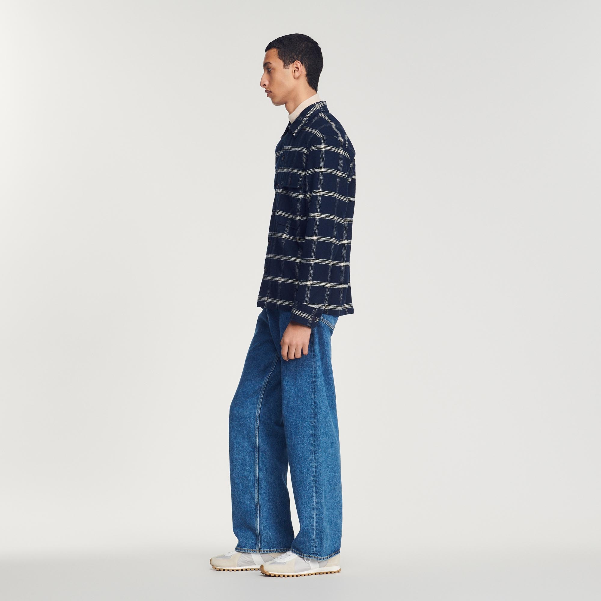 Check overshirt - 7