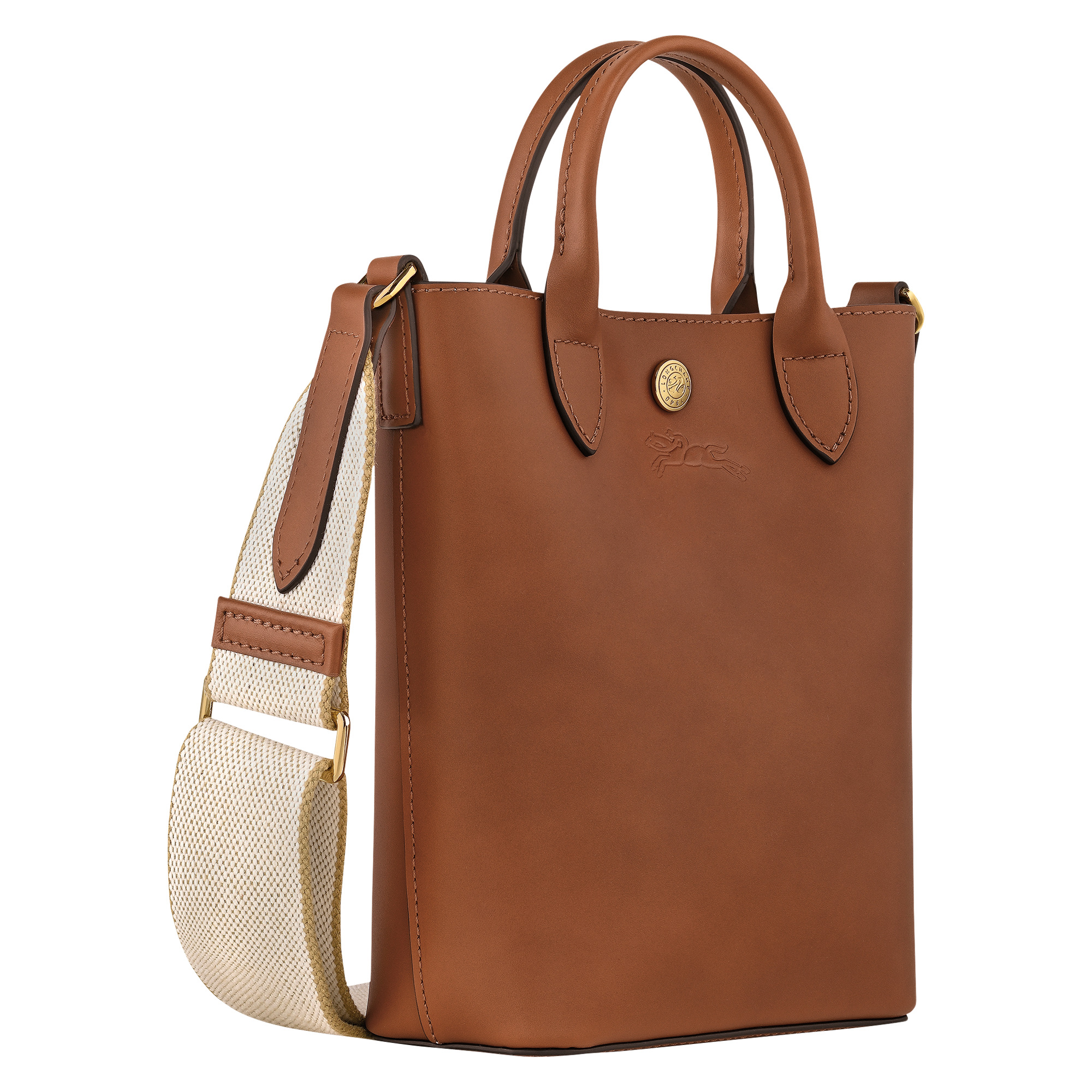 Épure XS Tote bag Cognac - Leather - 3